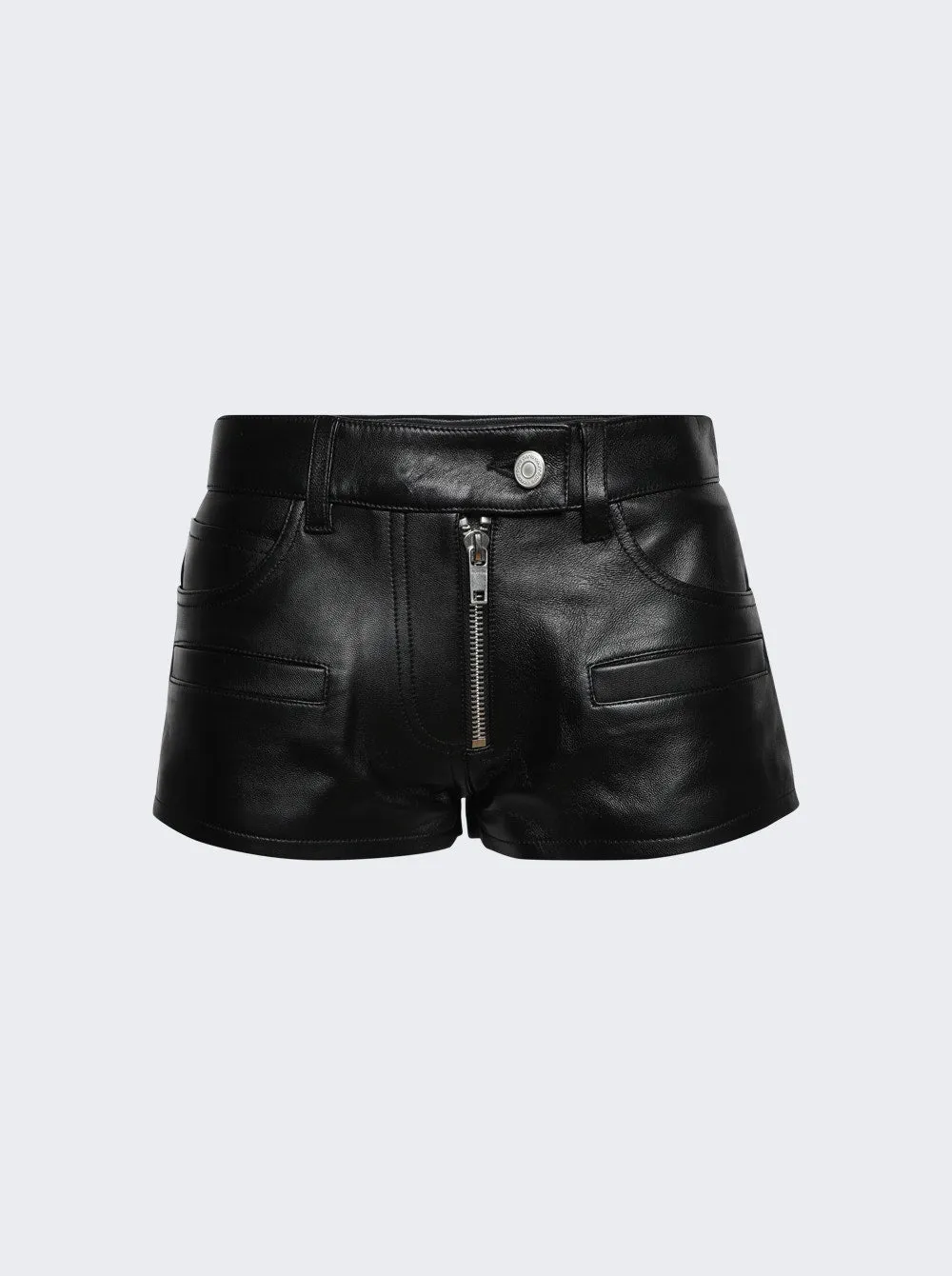 Vintage Leather Shorts