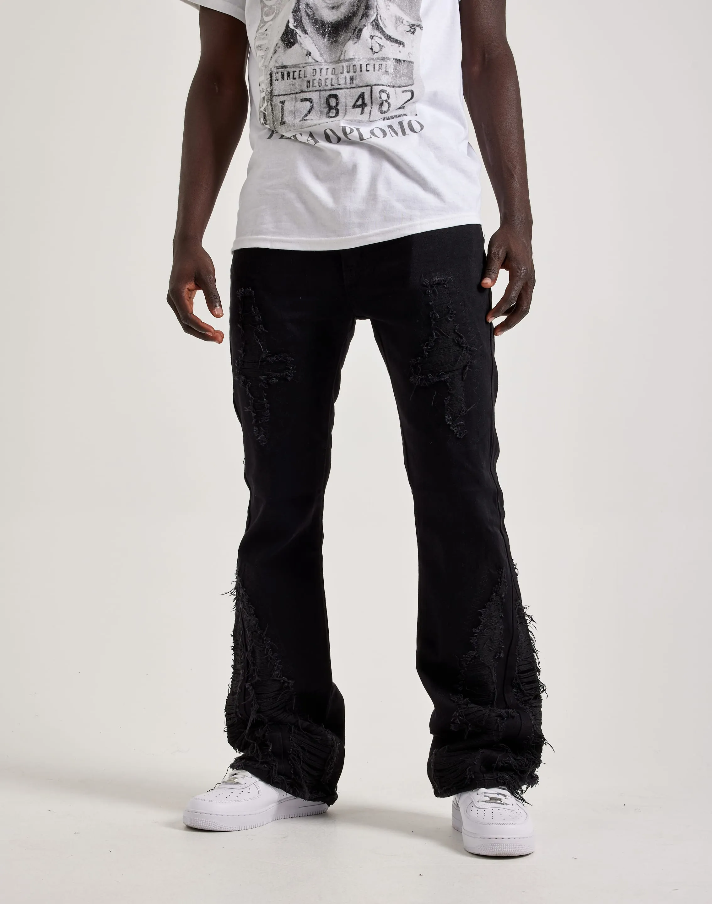WAIMEA Super Flared Denim Jeans
