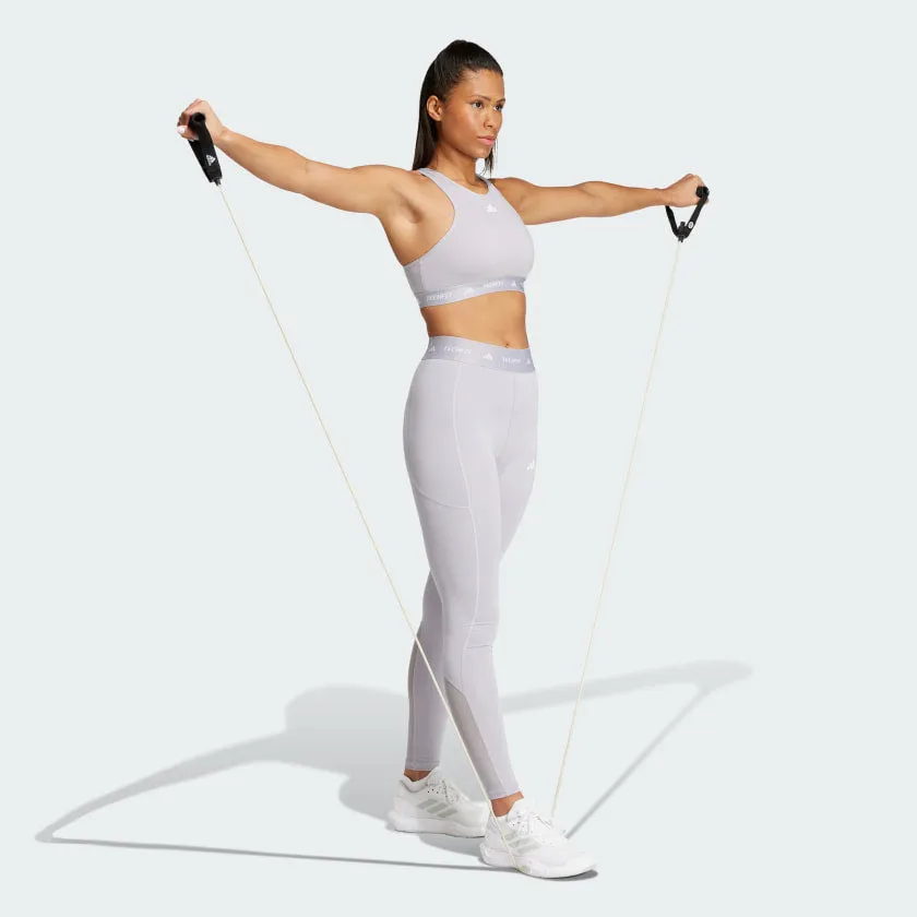 Women's adidas Techfit Medium-Support High-Neck Bra