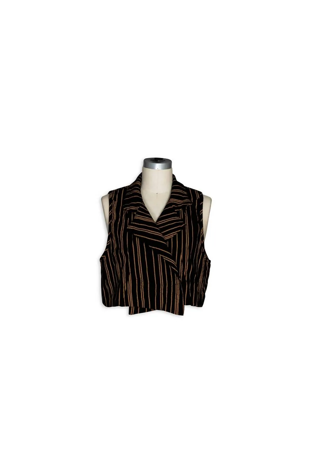 Women's Chord Reversible Vest In Camel