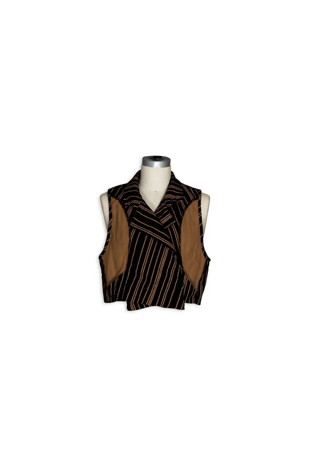 Women's Chord Reversible Vest In Camel