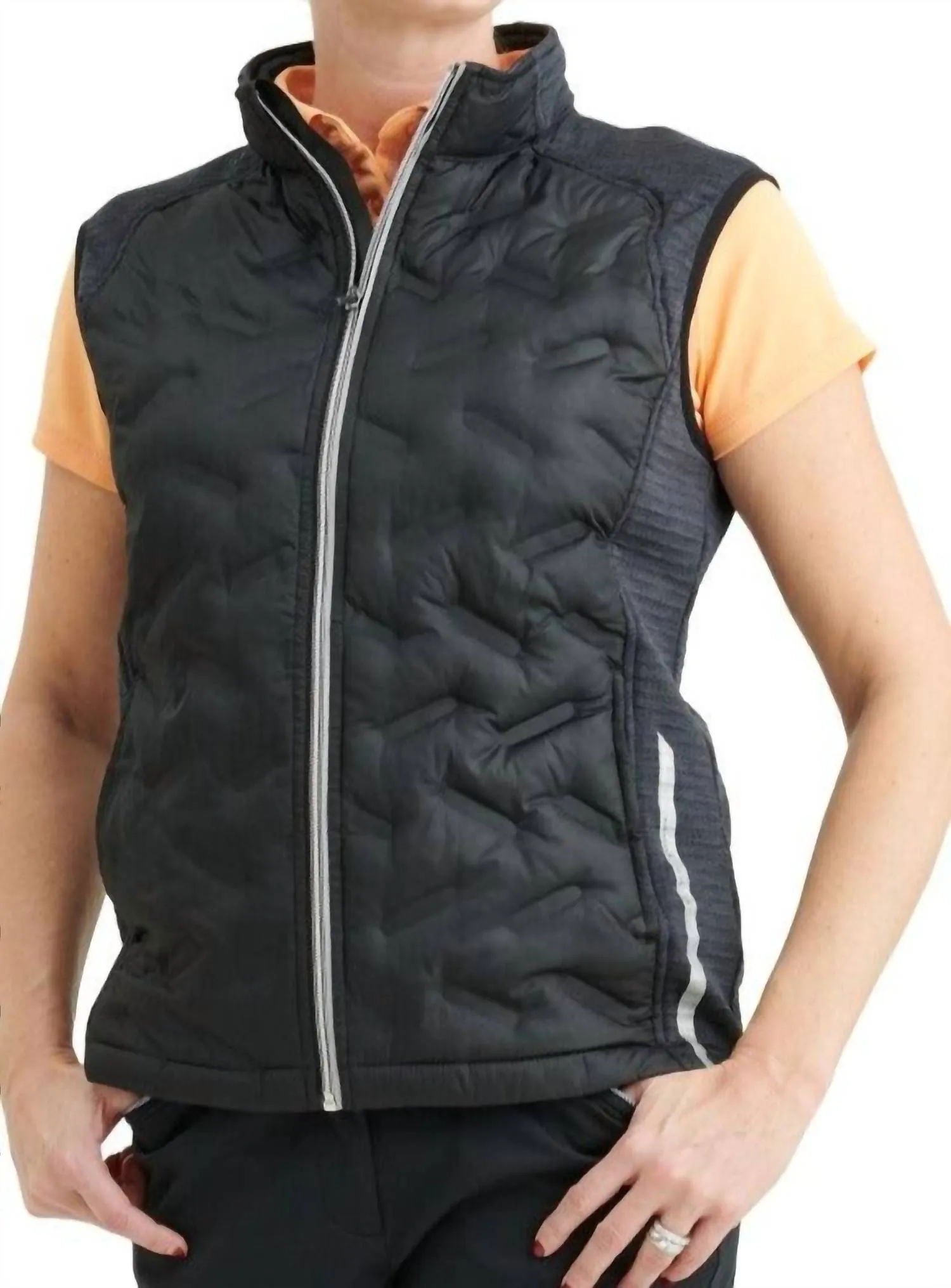 Women's Dunes Hybrid Vest In Black