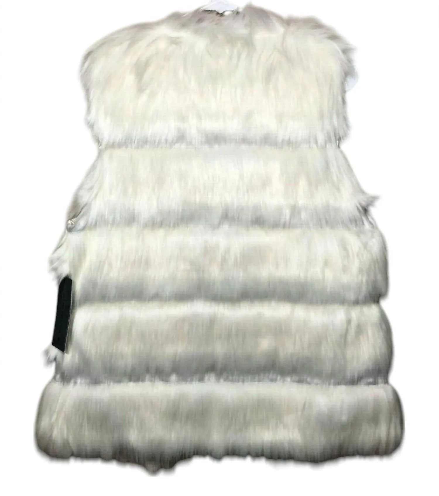 Women's Faux Fur Vest In White