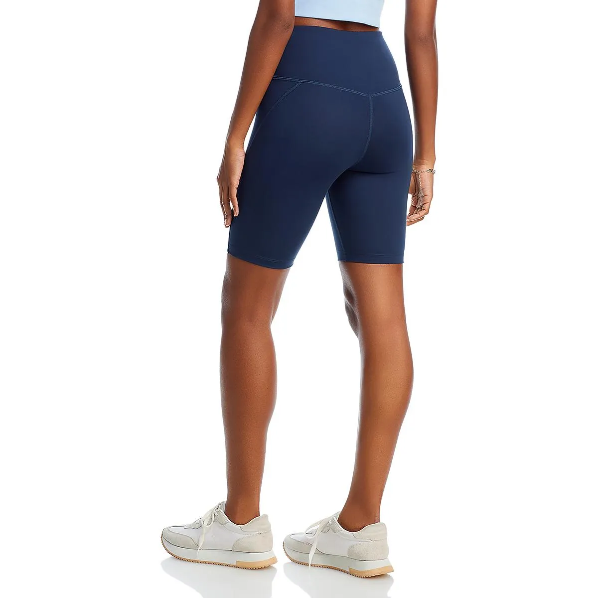 Womens High Waist Fitness Bike Short