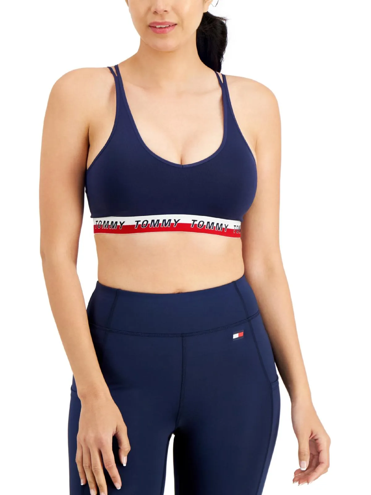 Womens Logo Fitness Sports Bra