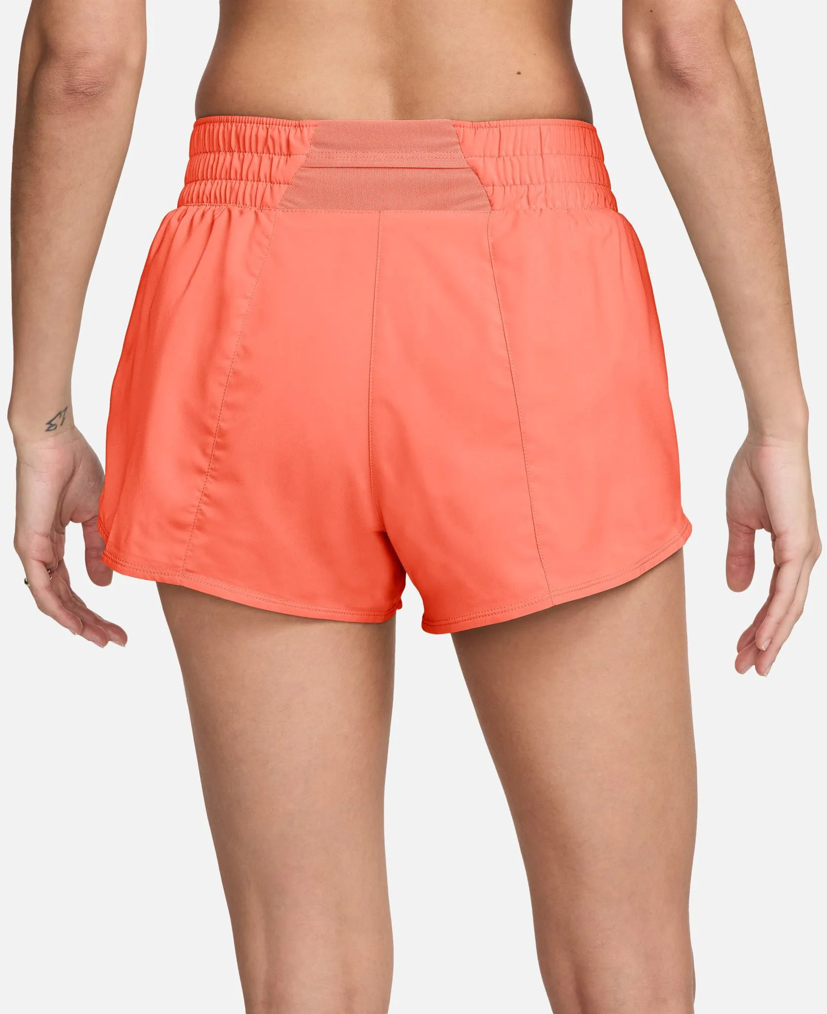 Women's One Mid-Rise Brief-Lined Graphic Shorts
