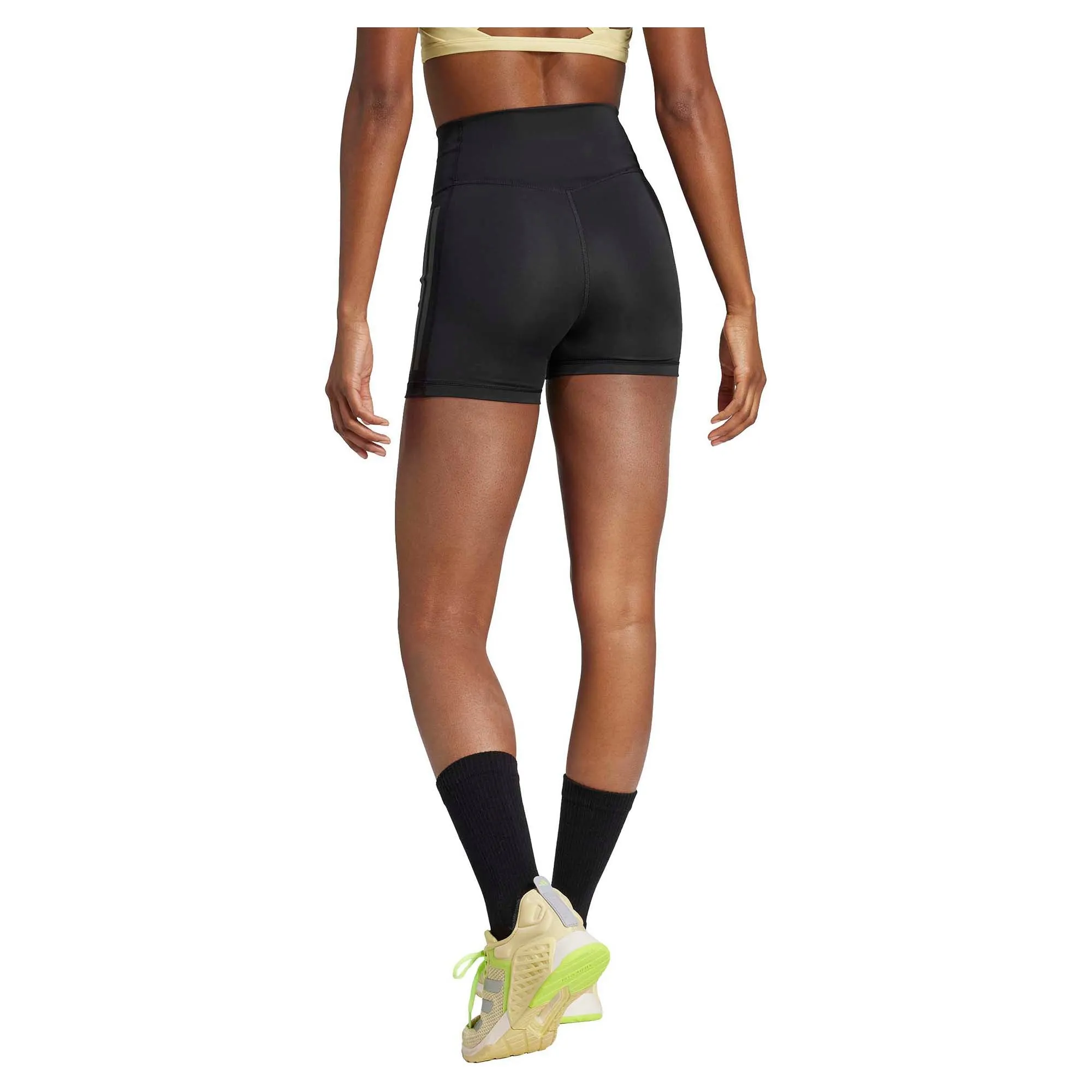 Women's Optime 3-Stripes 1/4 3 Inch Bike Shorts