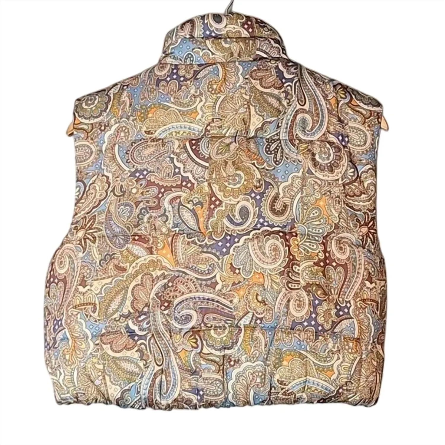 Women's Paisley Vest In Multi