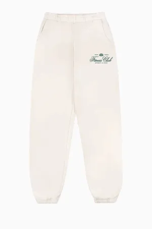 Womens Sporty & Rich Sporty & Rich Fitness World Sweatpant - Cream/ Alpine
