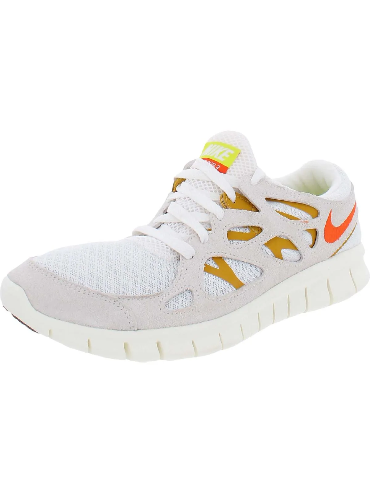 Womens Suede Fitness Running Shoes