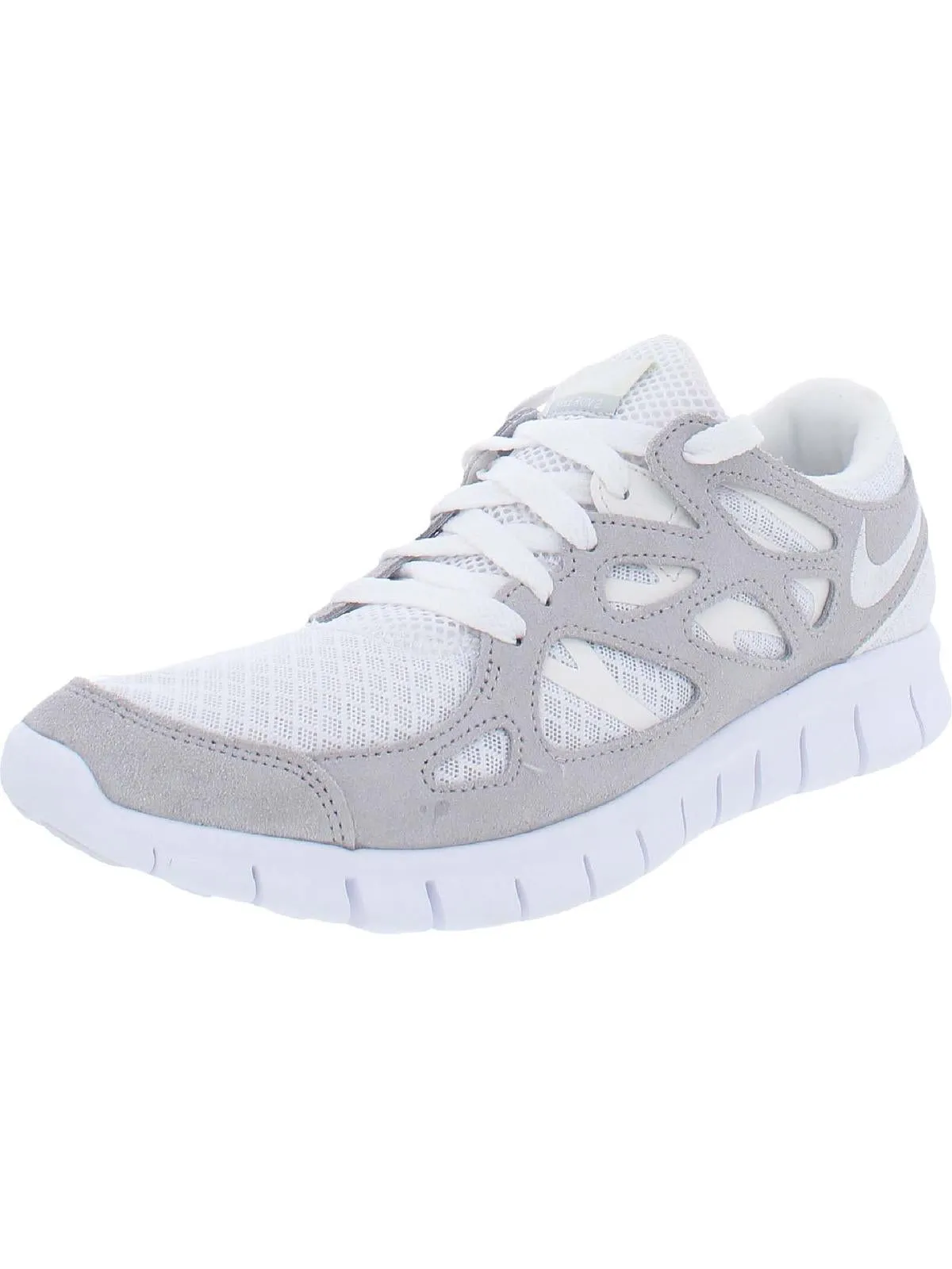 Womens Suede Fitness Running Shoes