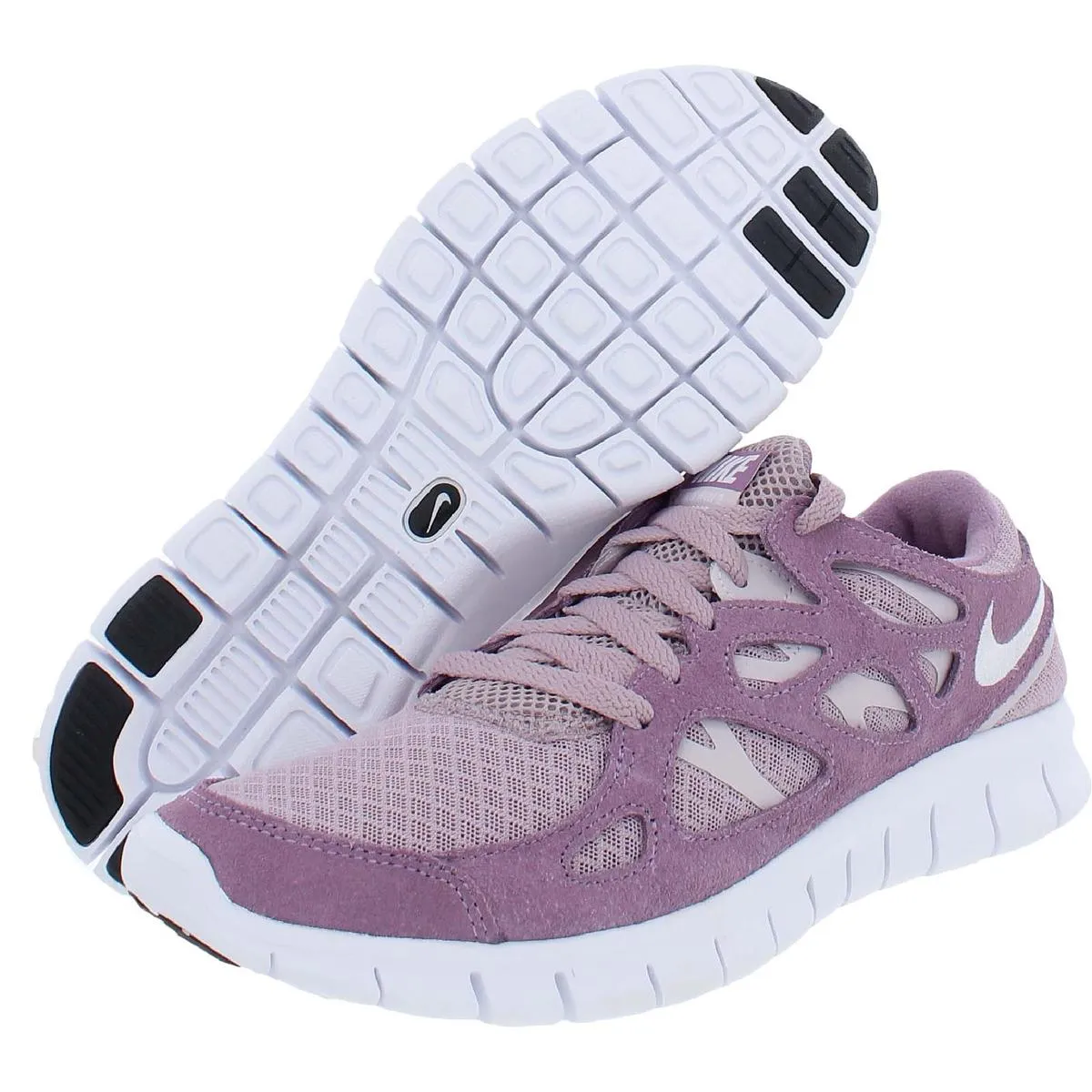 Womens Suede Fitness Running Shoes